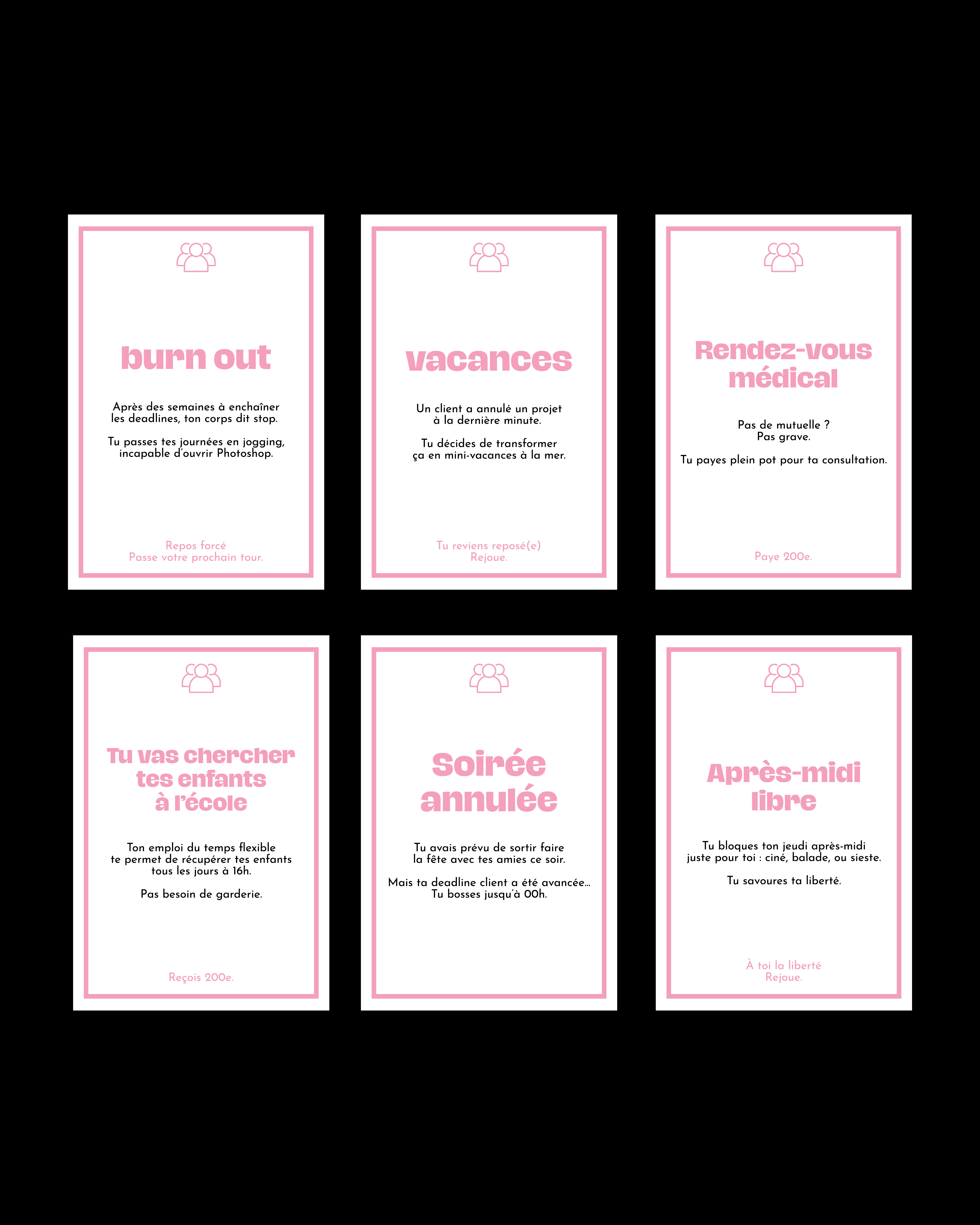 Vie de Free, design du jeu de société